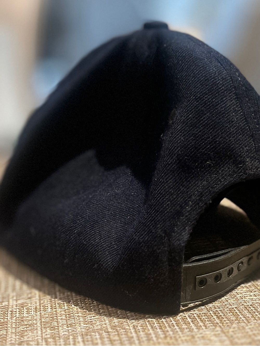 Rare UNIF PRADA Parody Hat Black Embroidered Snapback Cap Discontinued - Picture 3 of 5